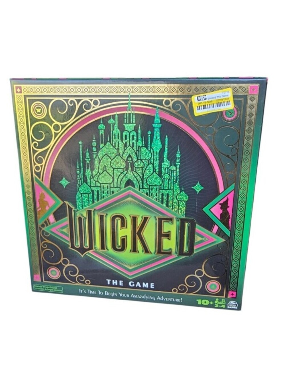 Wicked The Game Adventure Board Game Green And Pink NEW In Box SEALED